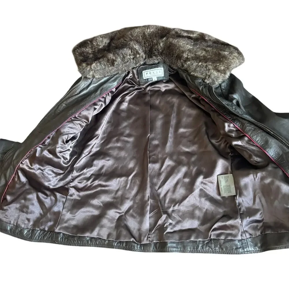 Genuine Leather Jacket - Pelle Studio - Picture 3 of 5